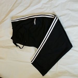 Adidas Blk/Wht Warmup Pants